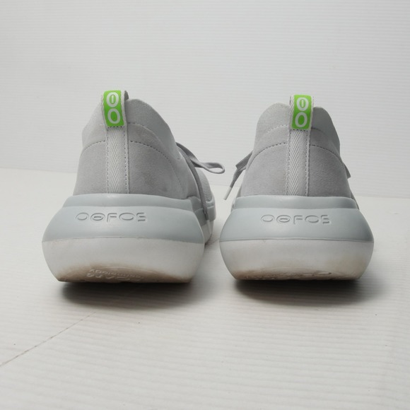 OOFOS Lace Up Shoes Mens Size 13 Gray Recovery Sneakers Low Top Athletic Comfort - Picture 5 of 13